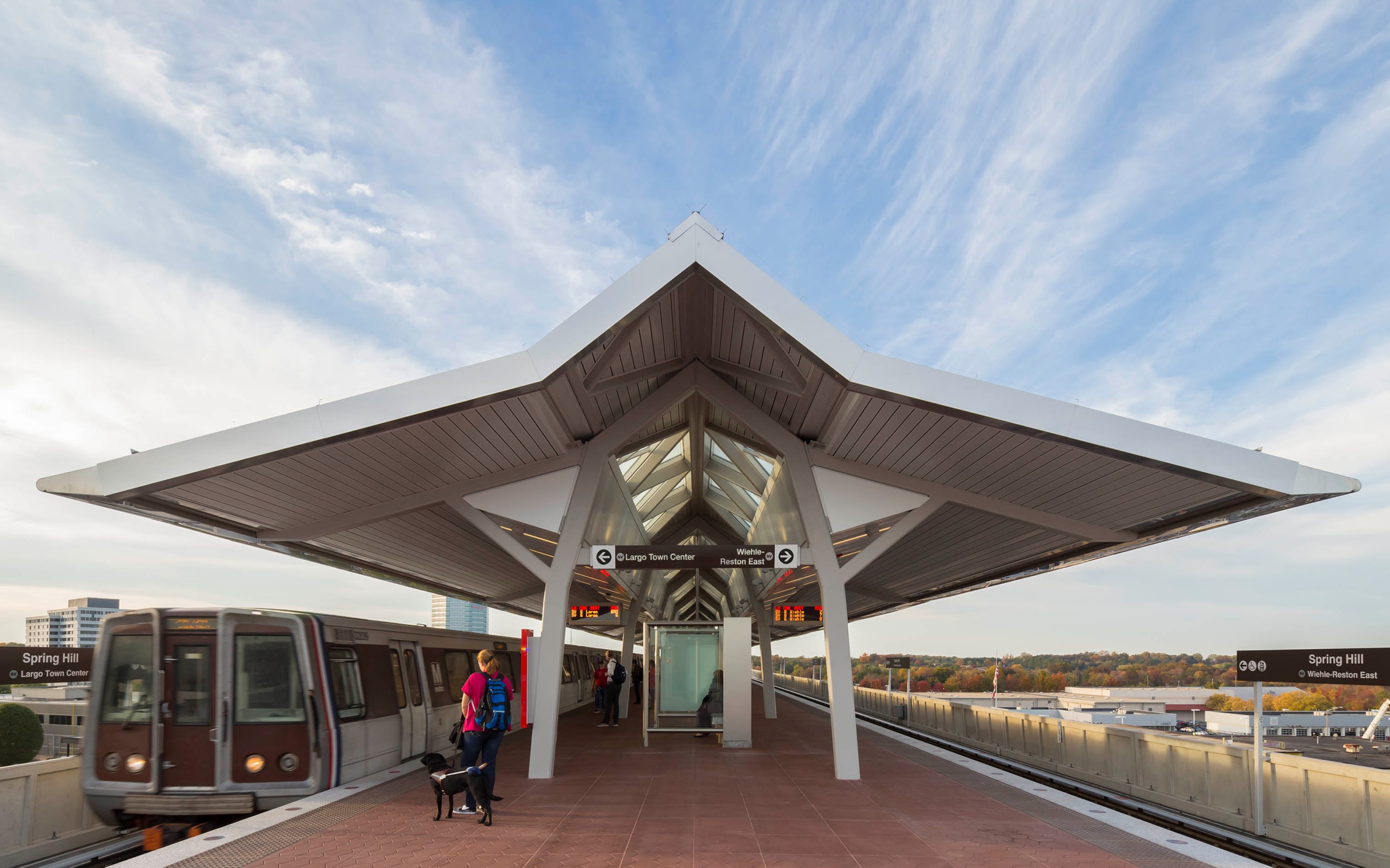 METRO Silver Line Extension platform