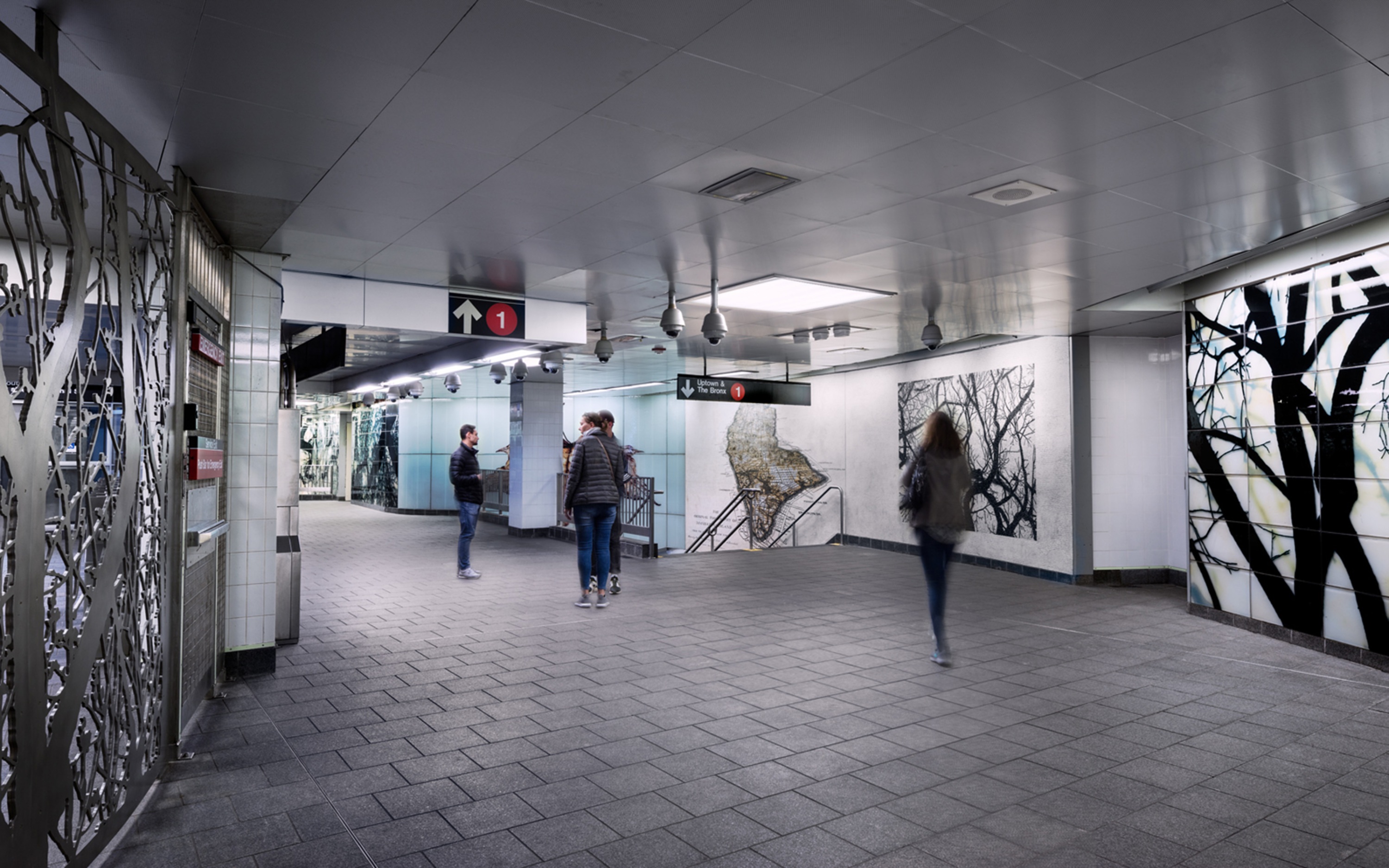 South Ferry Station passageway