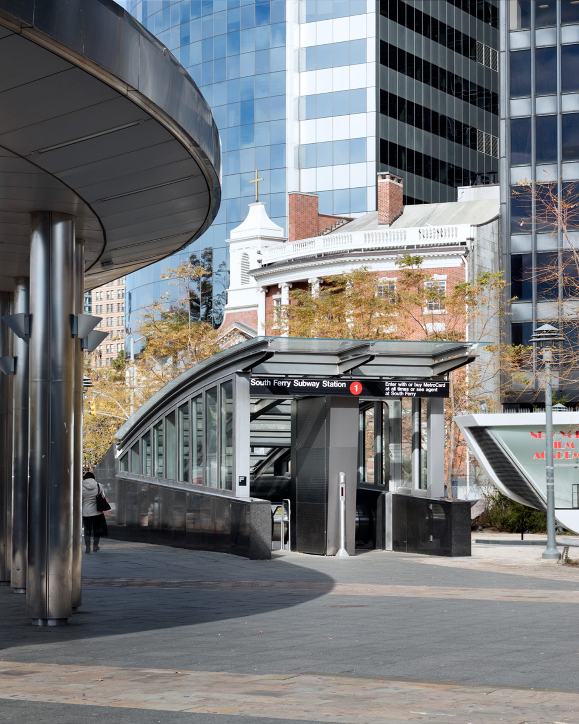 South Ferry Station entrance