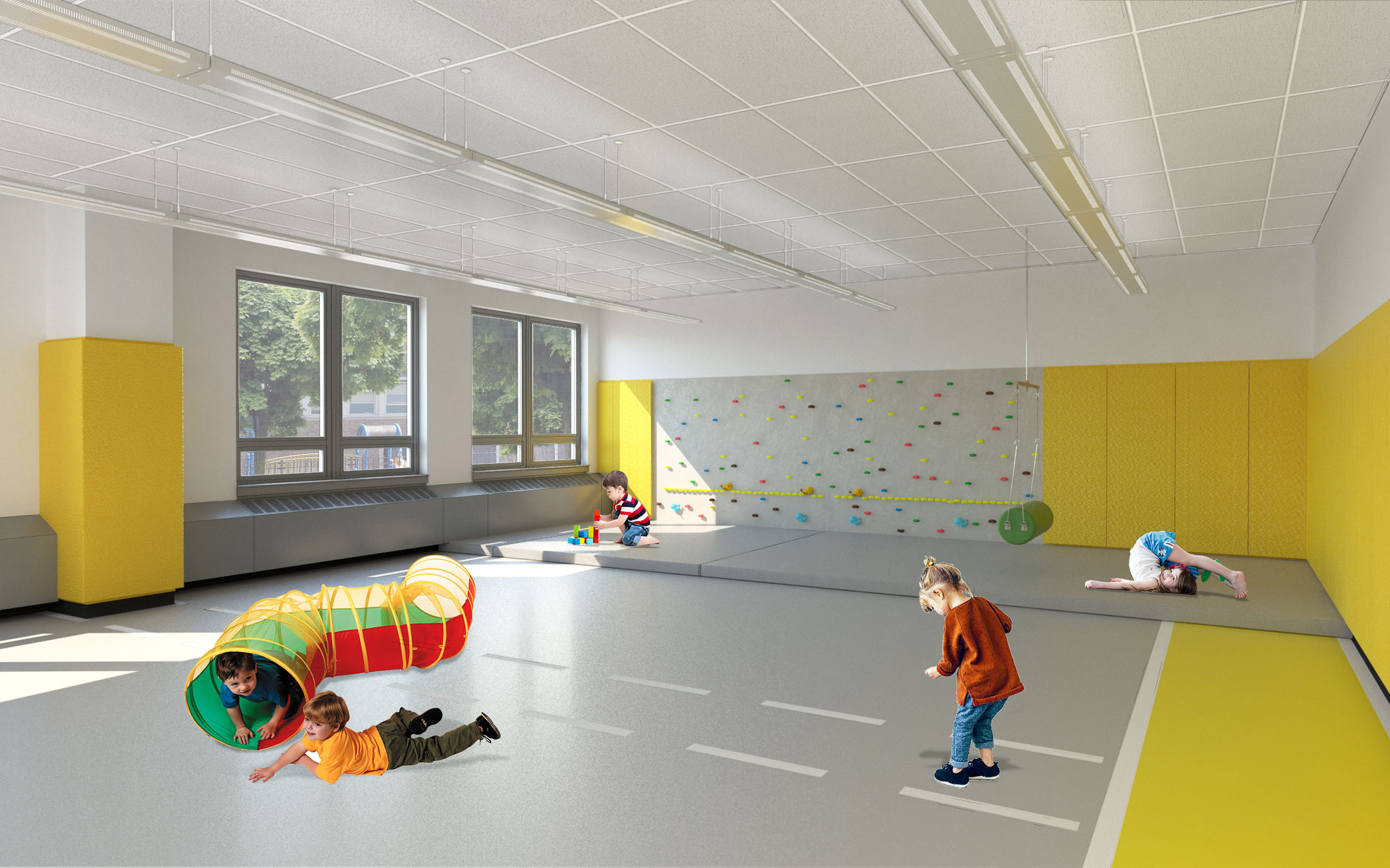 PS 256Q playroom rendering