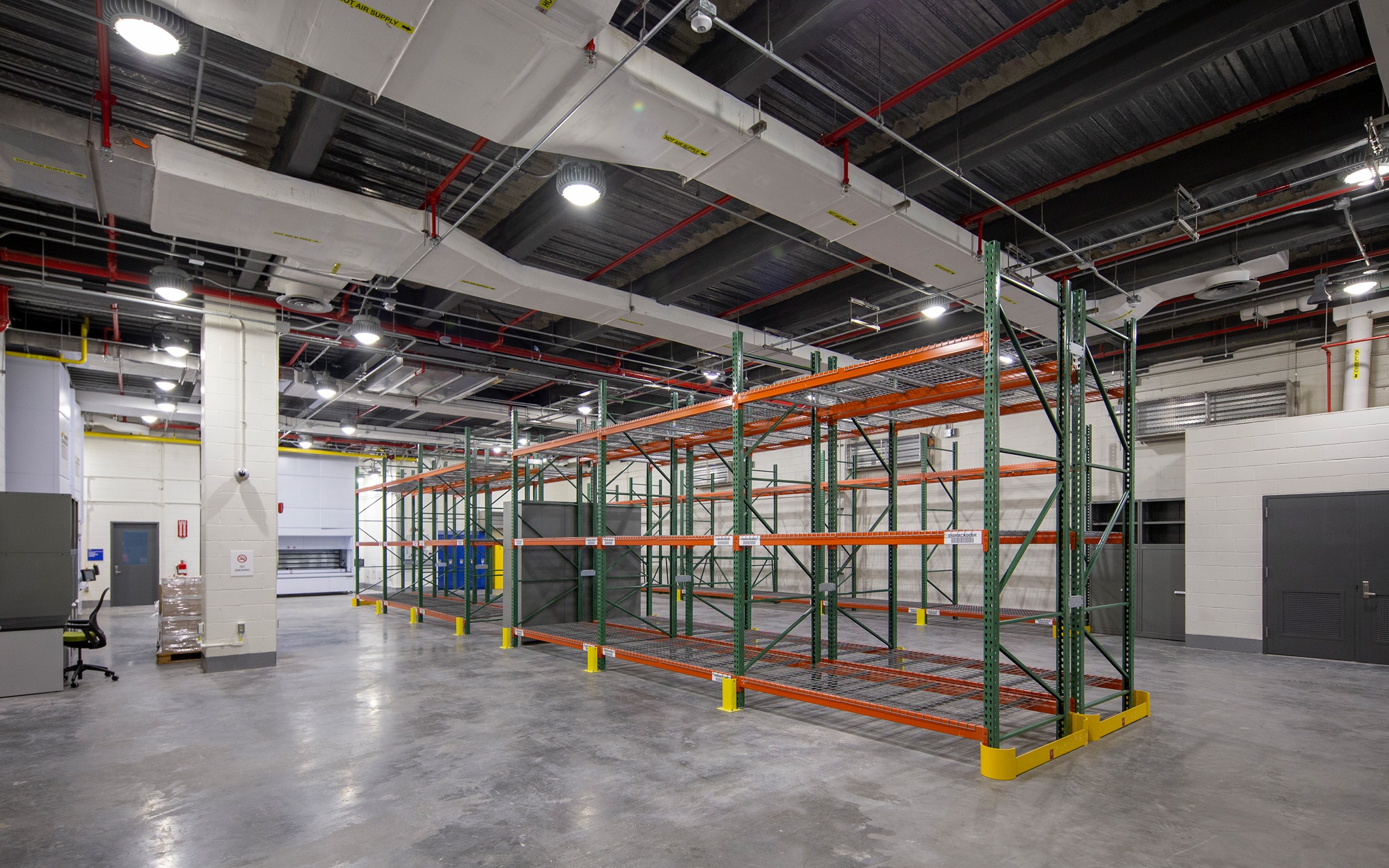 Clifton Railcar Maintenance Shop storage area