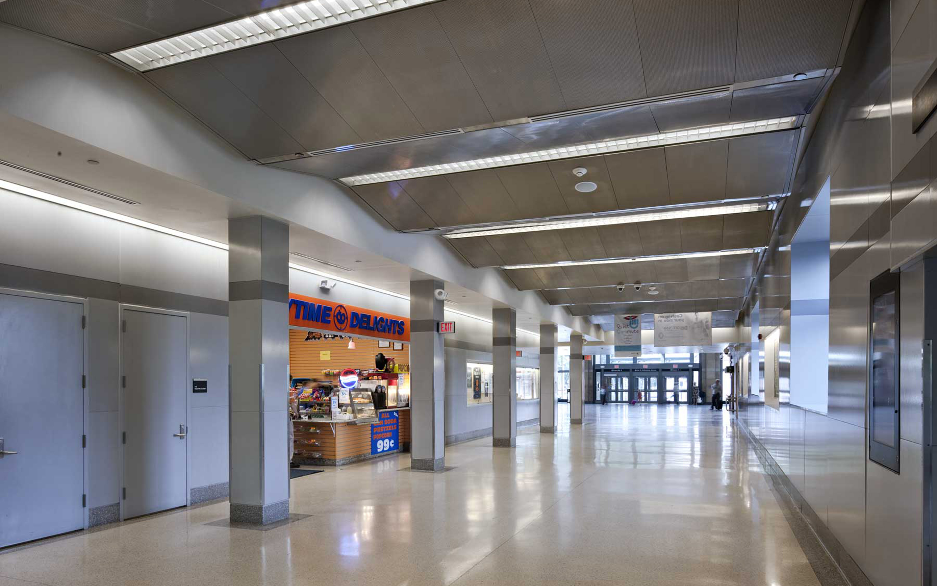 Trenton Transit Center hallway
