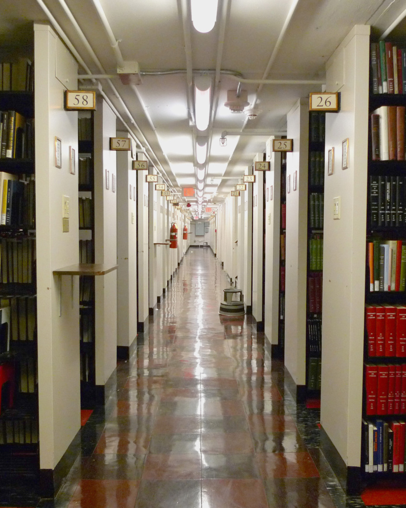 columbia university library interior