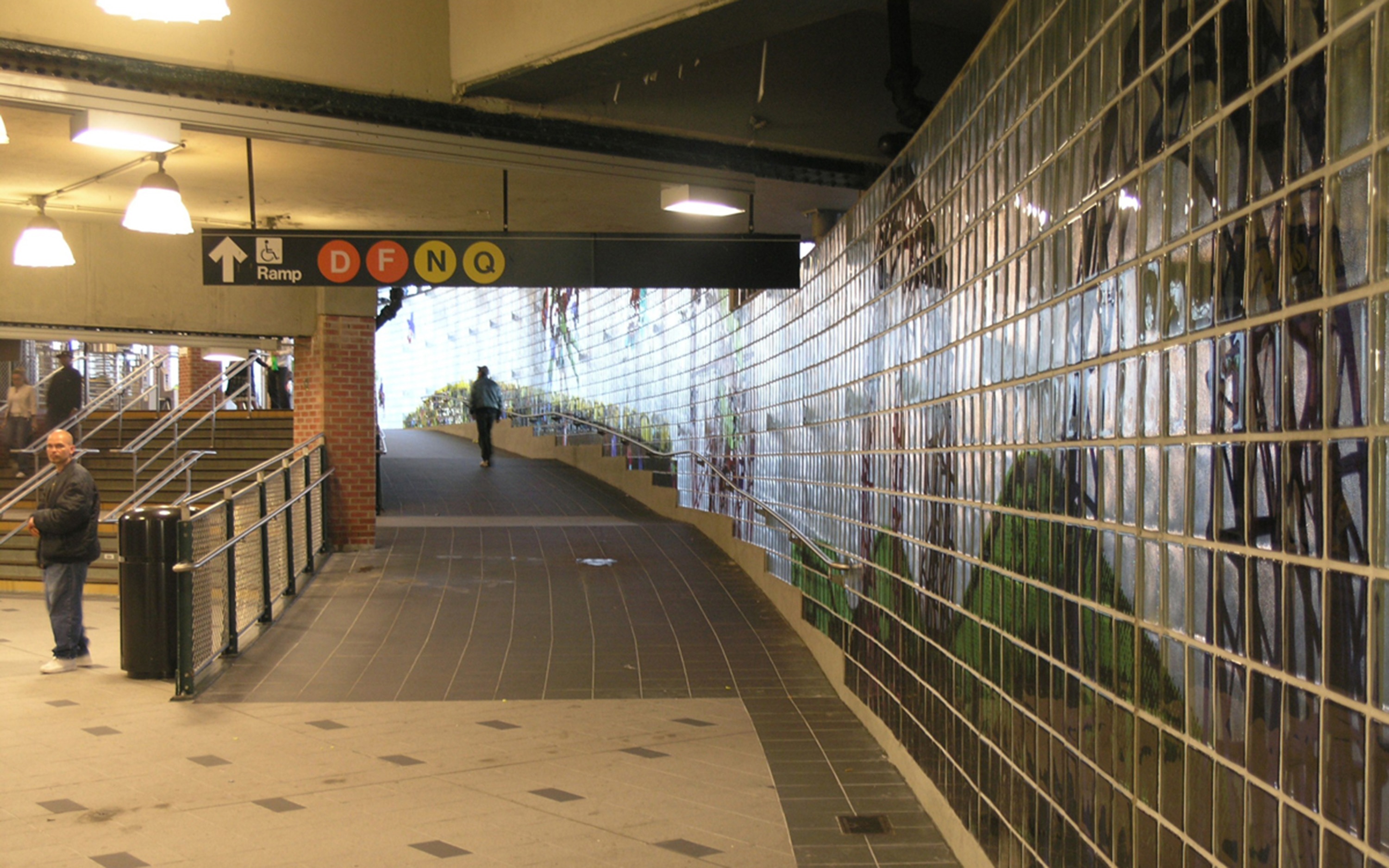 Stillwell Avenue Station passageway