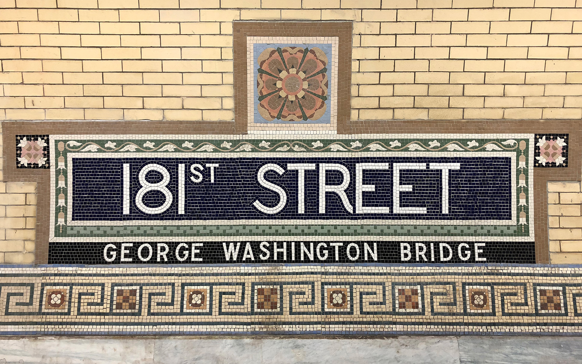 181st mosaic subway tile