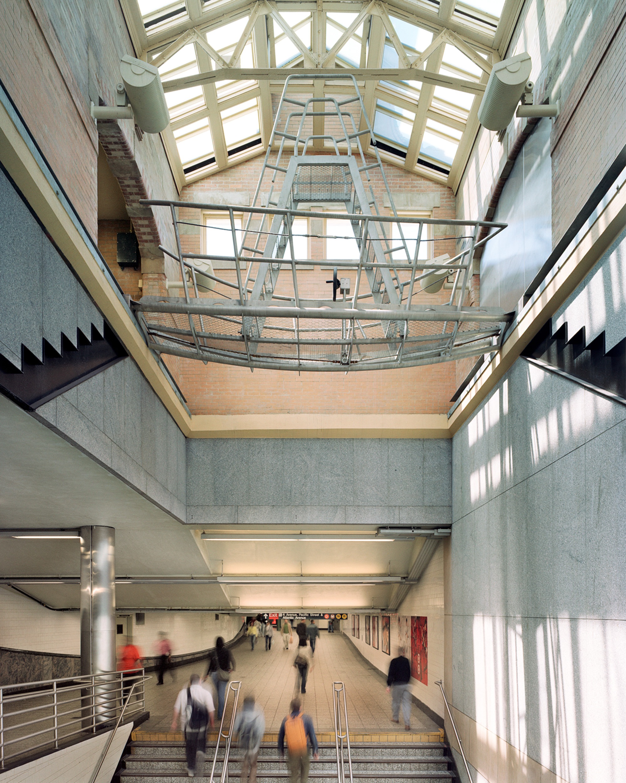 Times Plaza Kiosk skylight