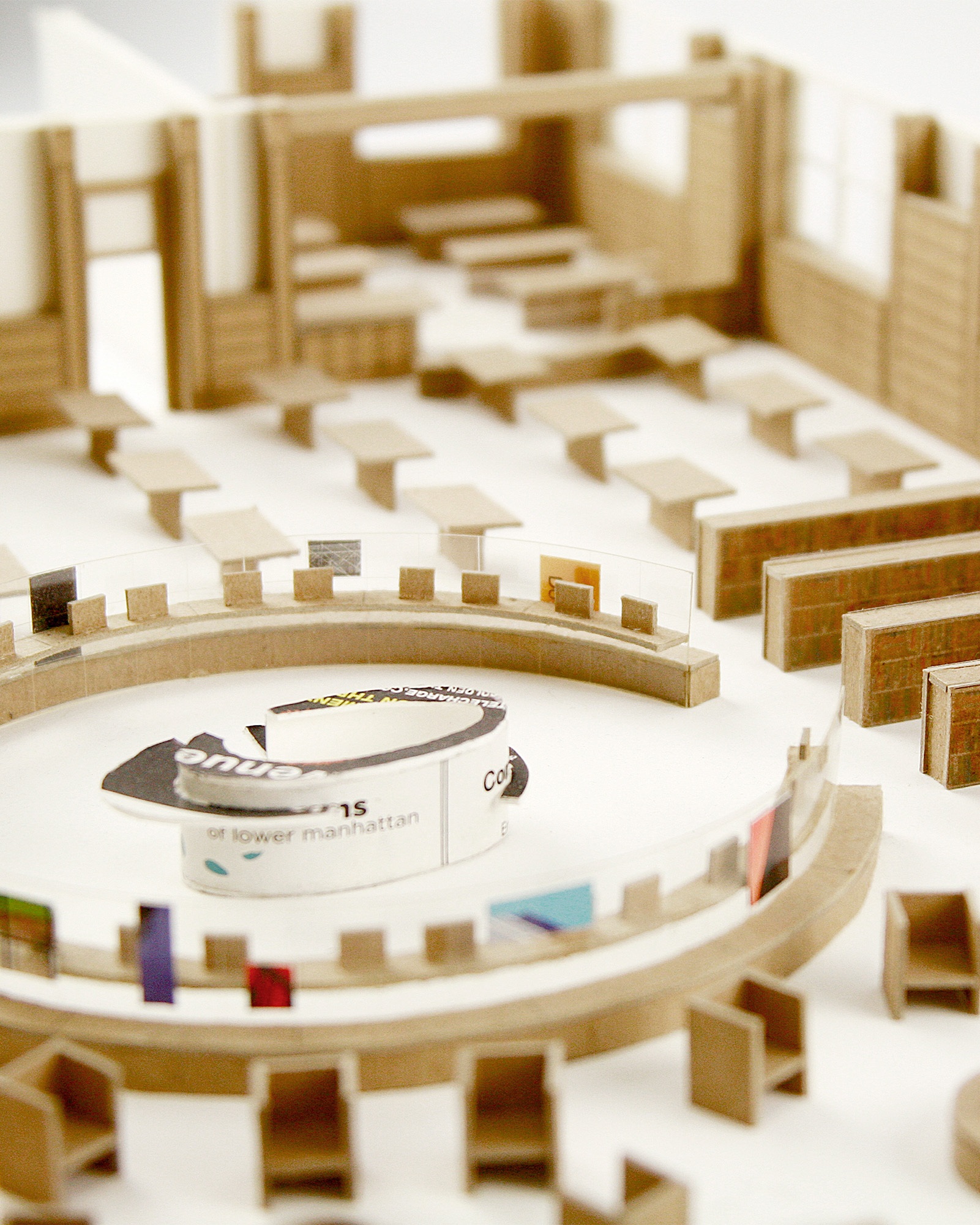 New Visions 22 New Visions Public Libraries architectural model