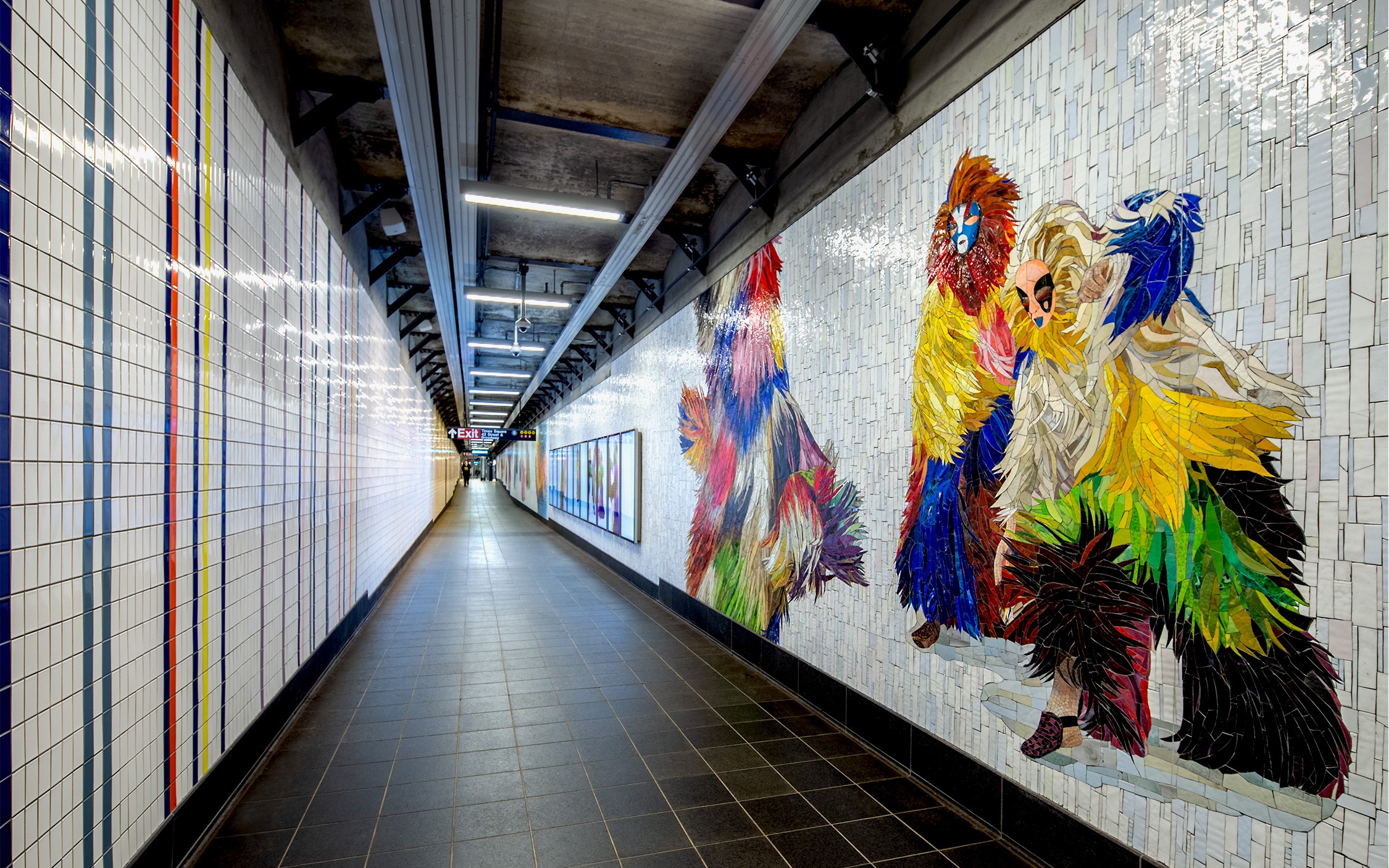 42nd Street Connector with Nick cave mosaic