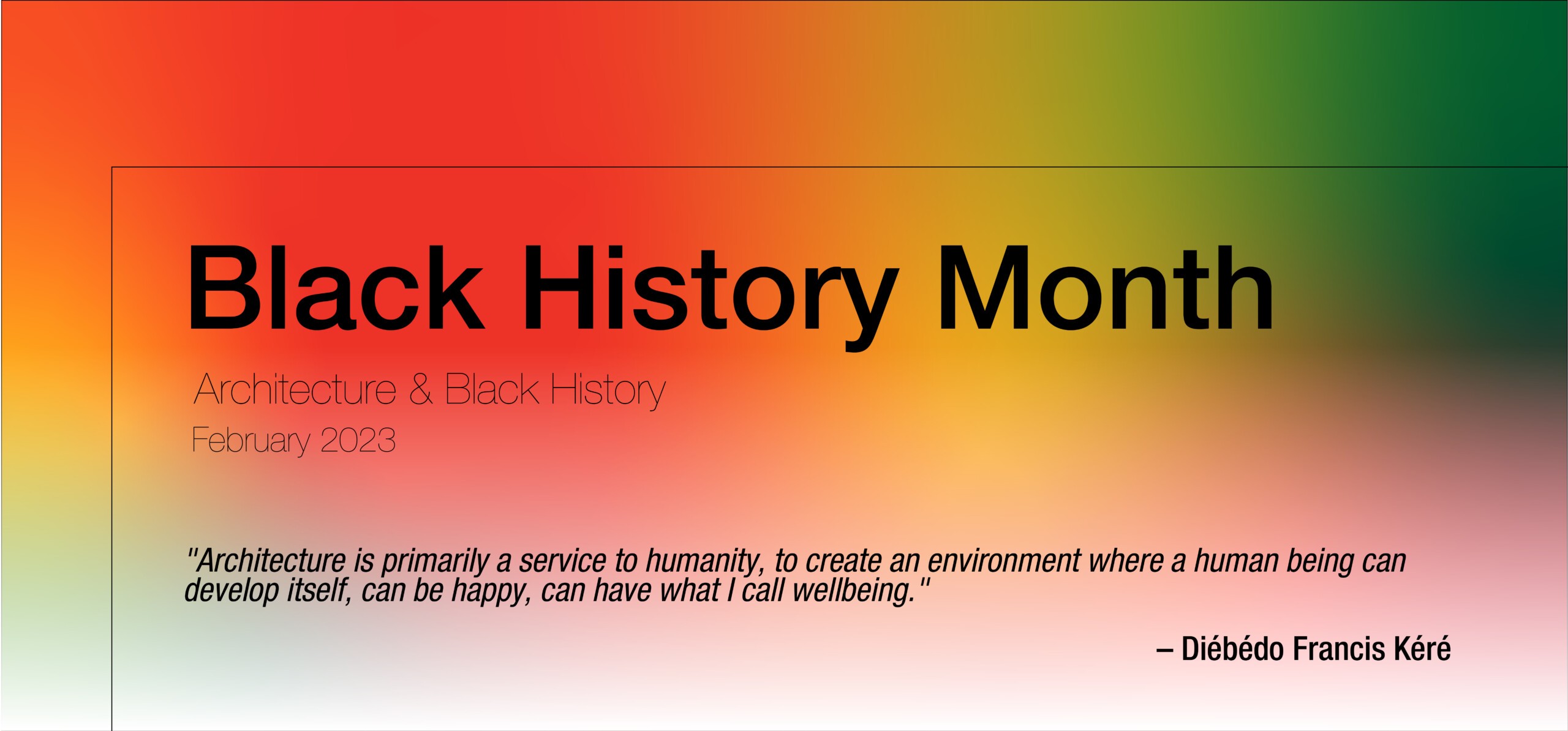 black history month header