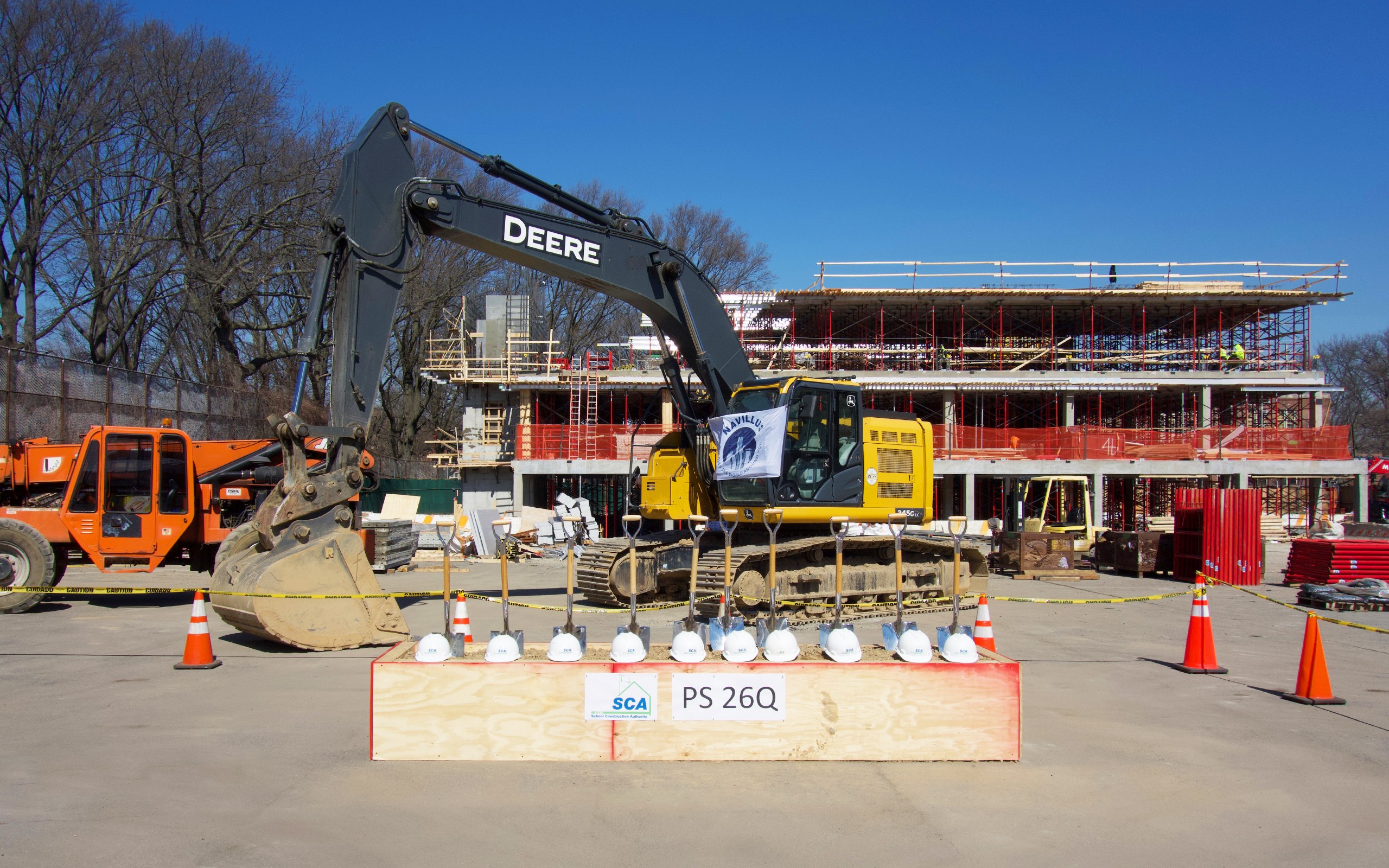 PS 26Q groundbreaking