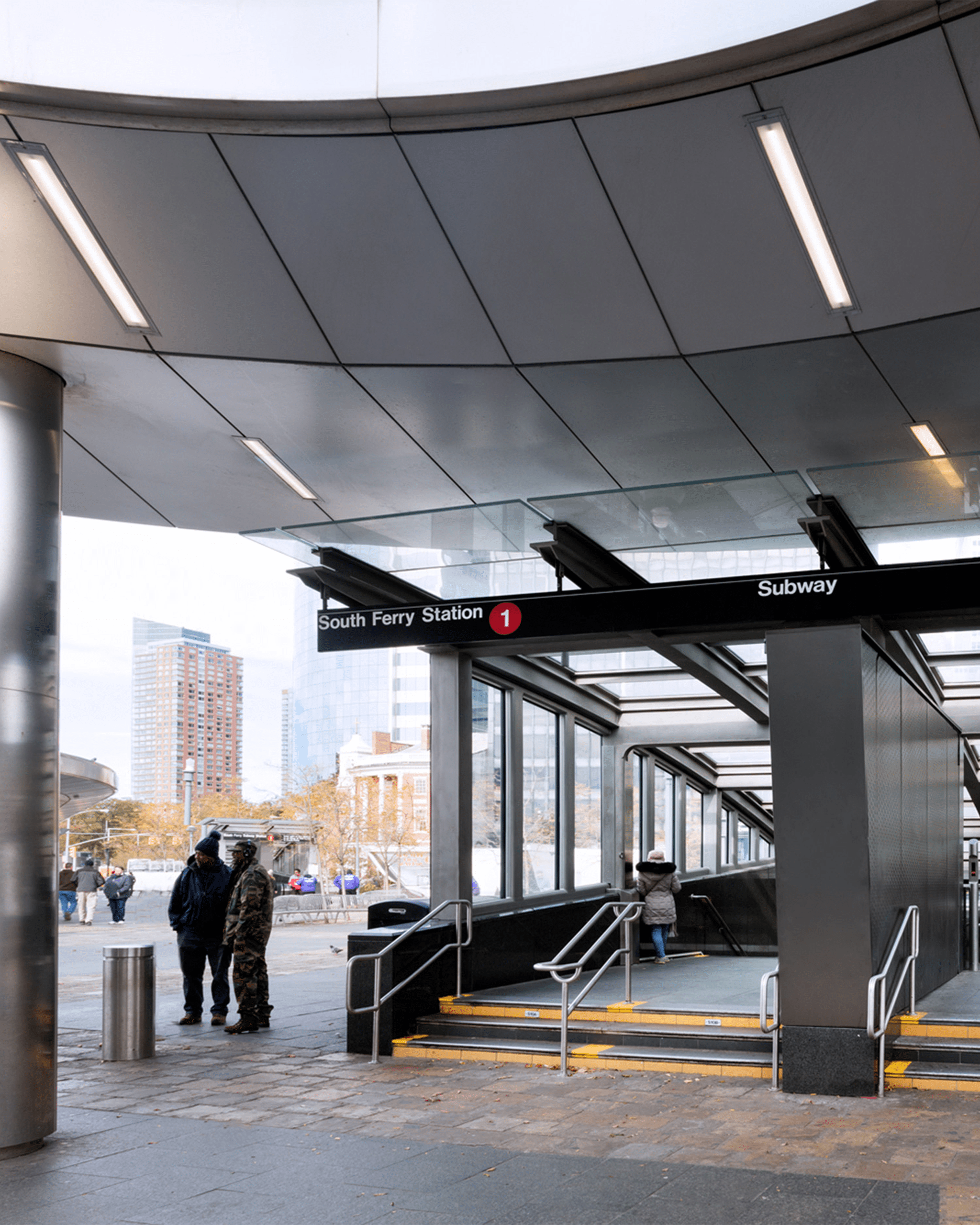 South Ferry Station entrance