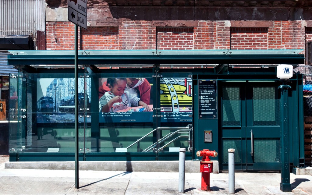 exterior of New York Transit Museum