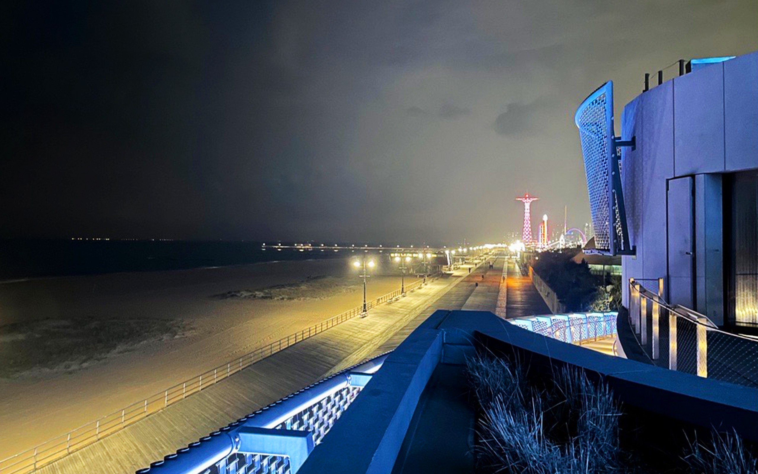 Coney Island boardwalk