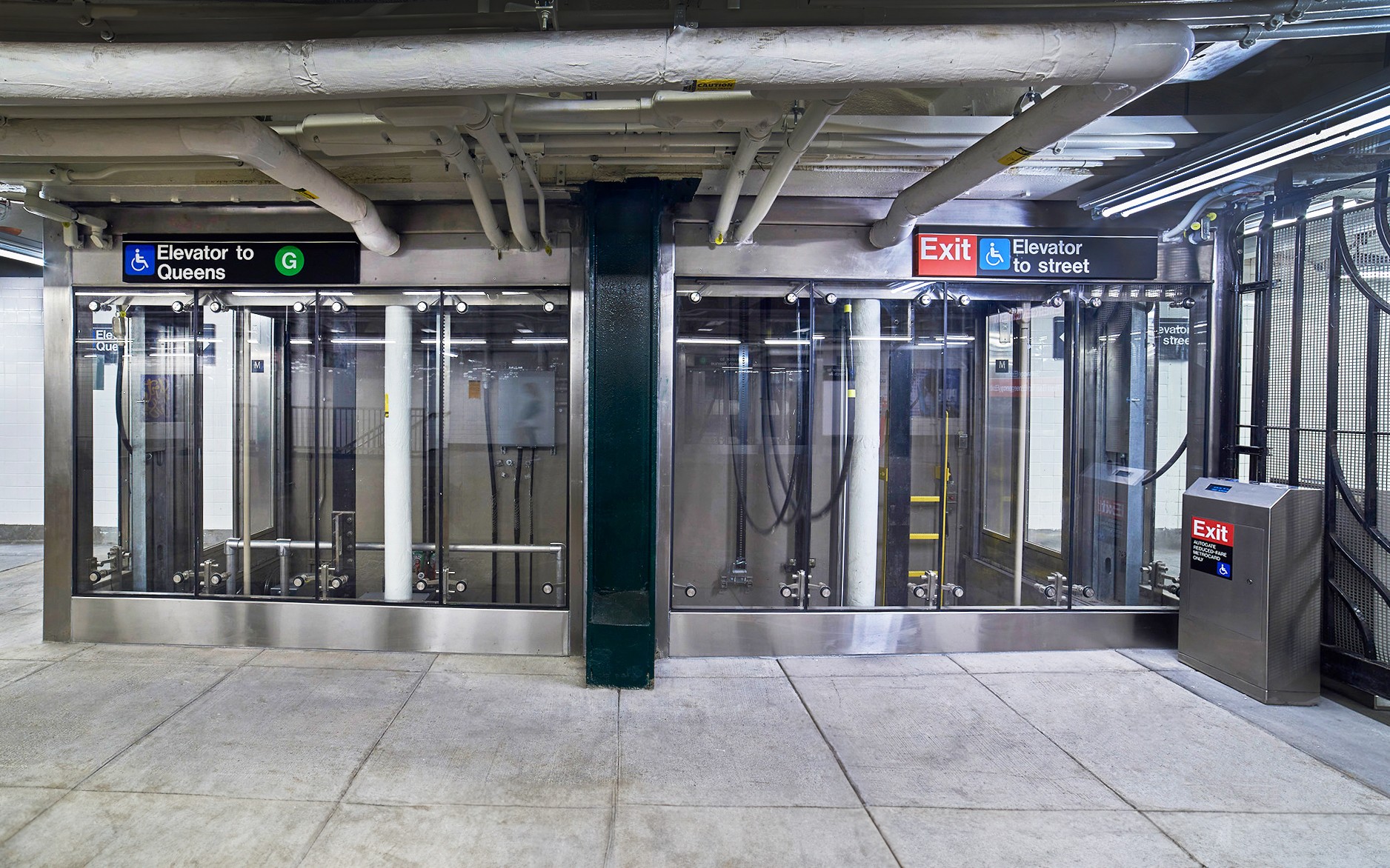 Greenpoint Avenue Station ADA improvement elevators