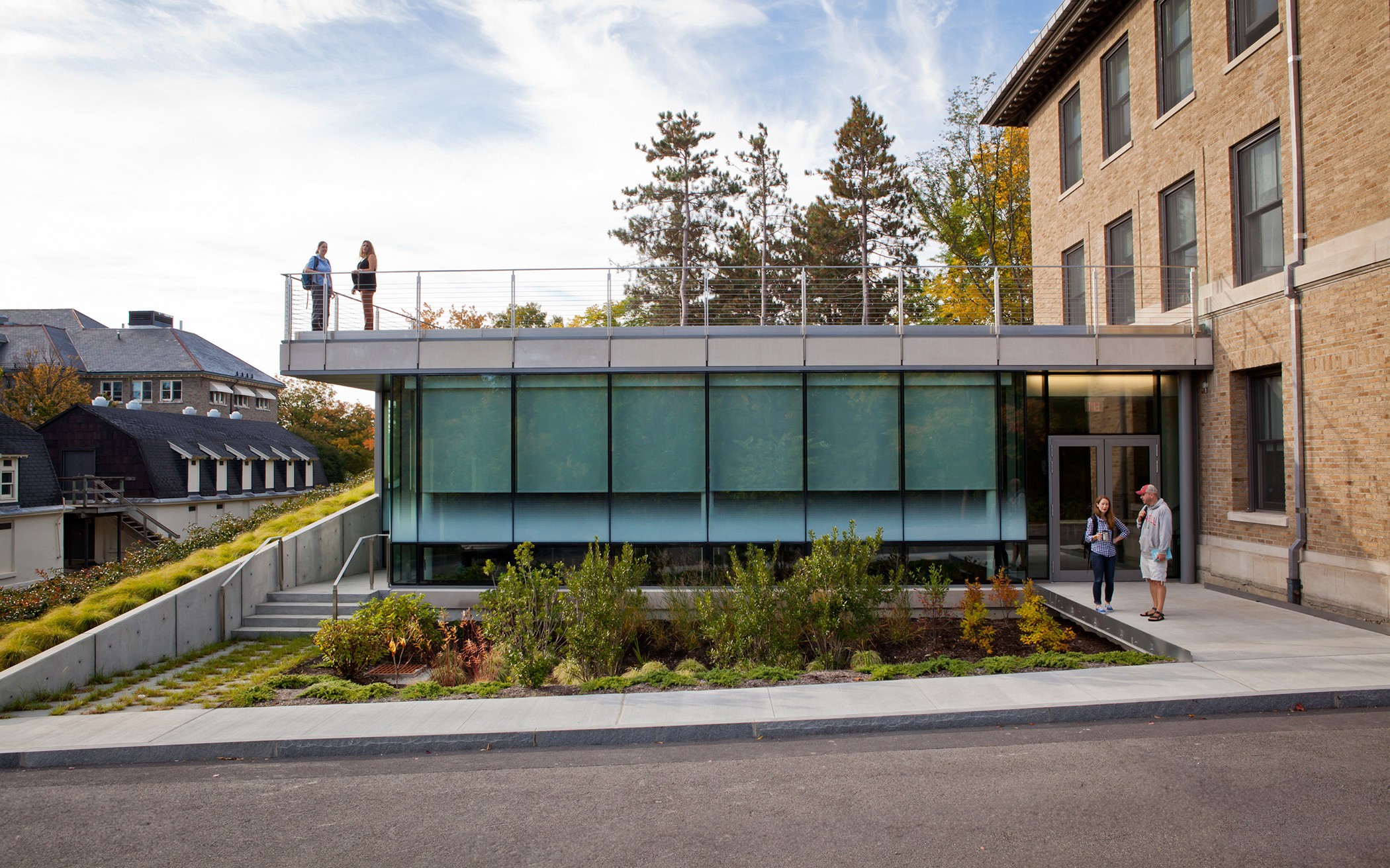 Fernow Hall addition frontal view