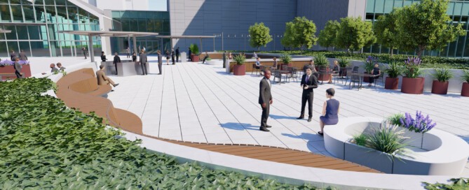 roof terrace landscaping