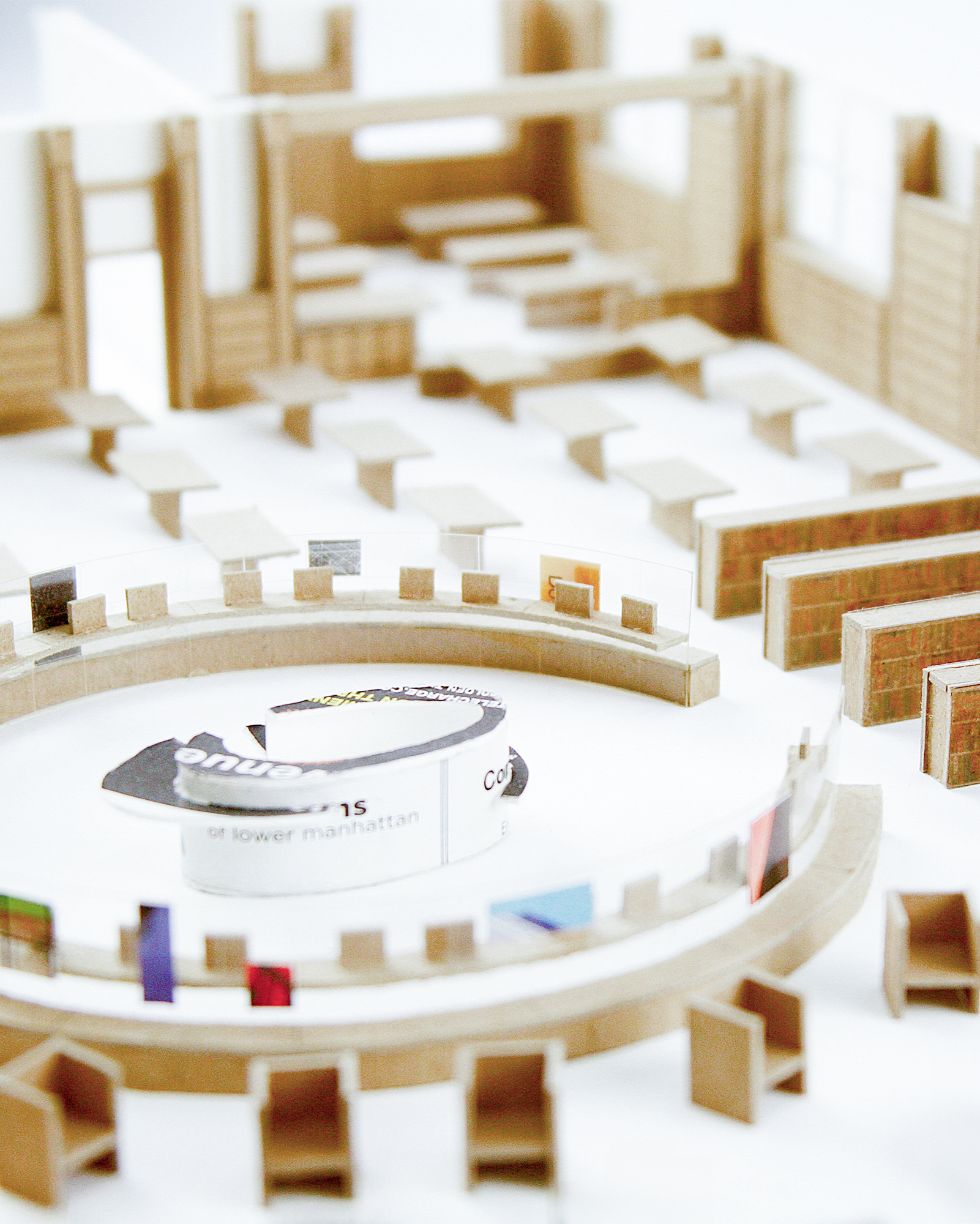 New Visions Public Libraries architectural model