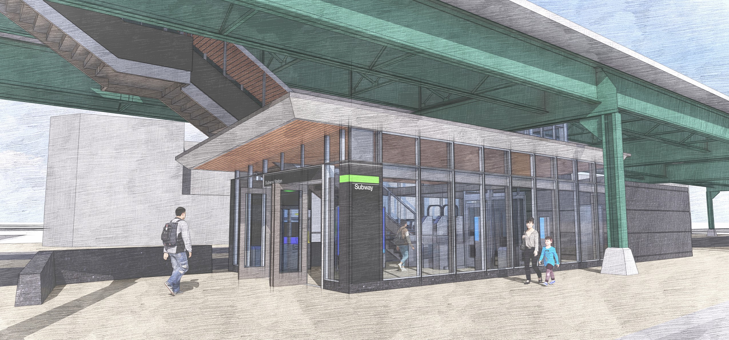 MTA 24-Station Accessibility Program - Entry Kiosk Concept Design