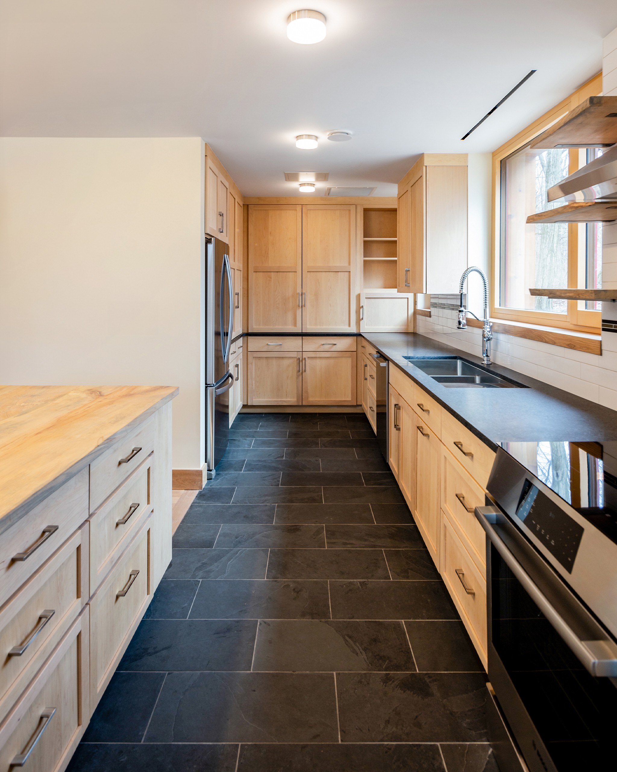 Pierson-Humphrey Passive House kitchen