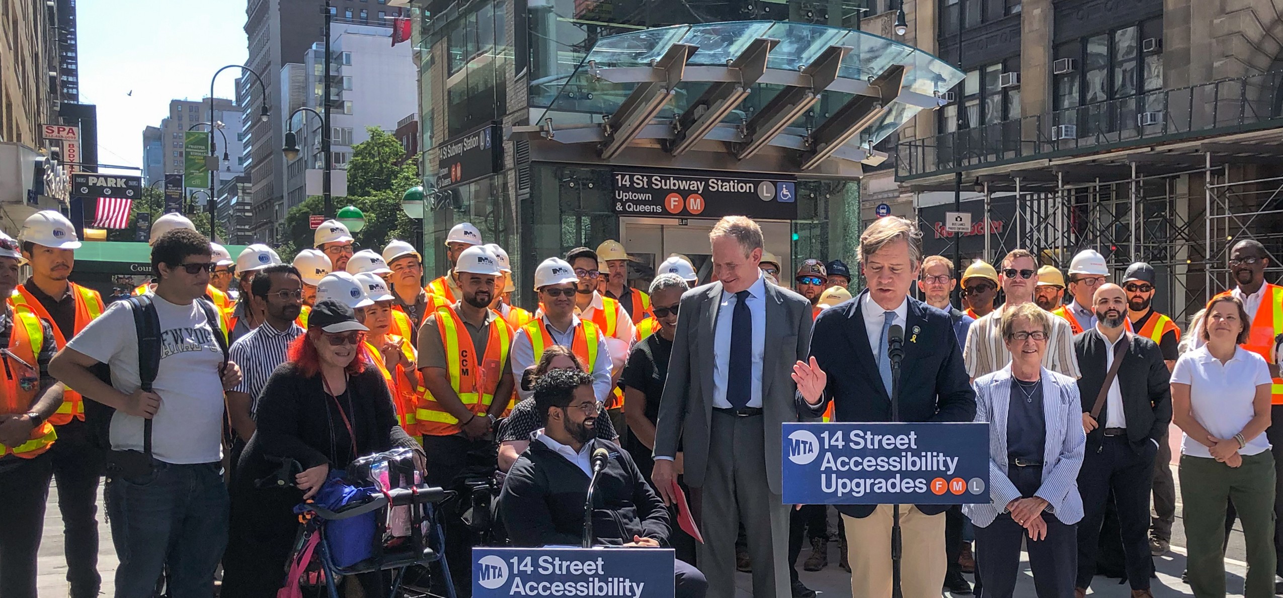 Accessibility Upgrades at the 14th Street Complex