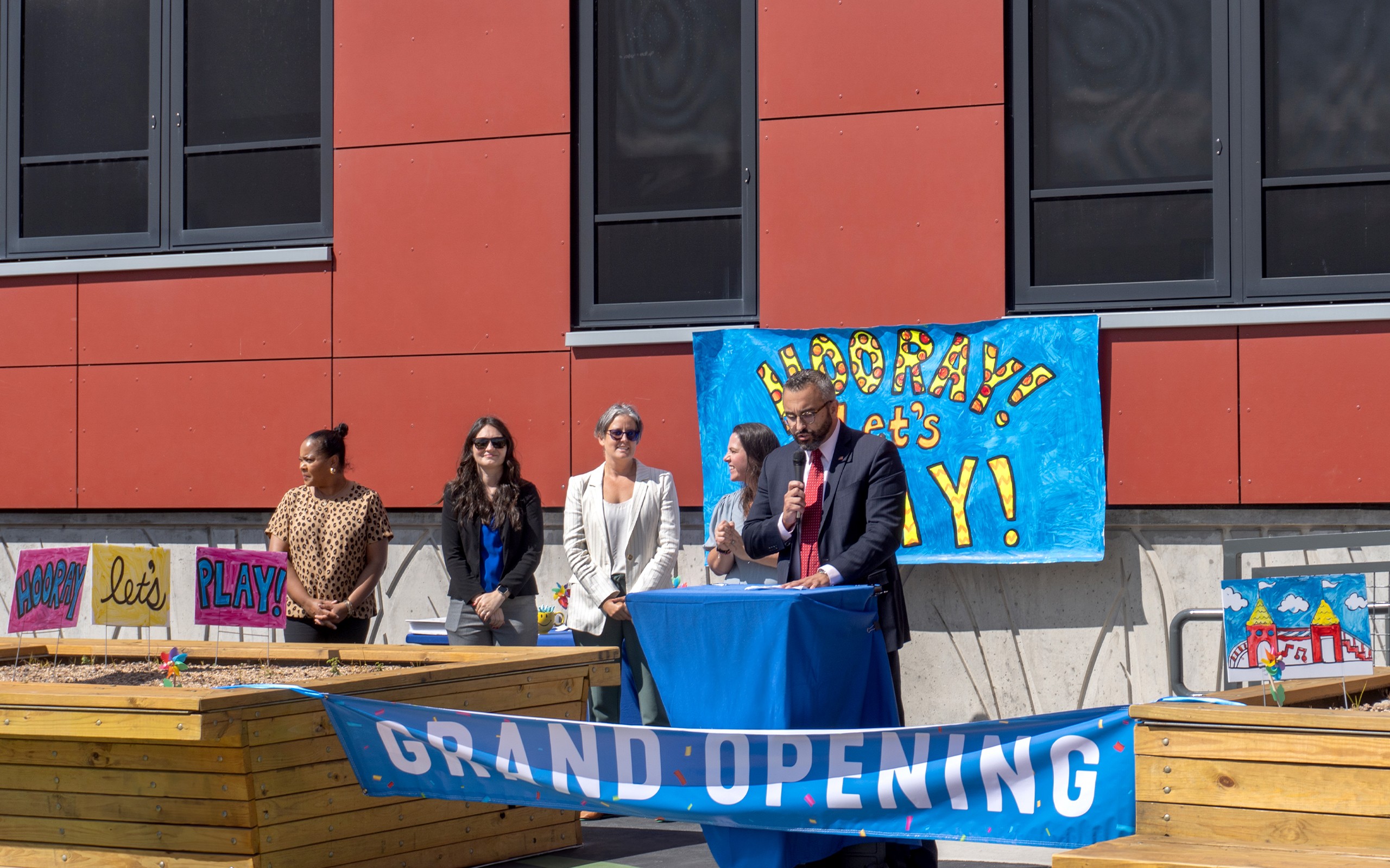 Grand Opening of PS 256Q's New Schoolyard