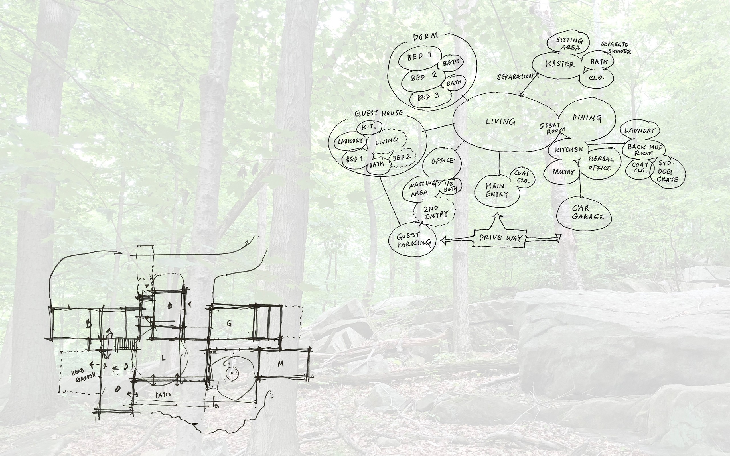 Pierson-Humphrey Passive House concept sketch