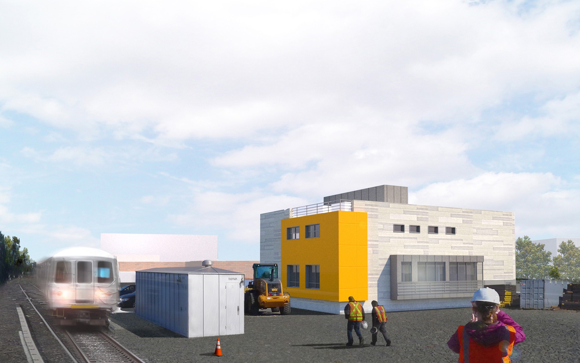 PD_02_V2 MTA District 9 Police Facility rendering