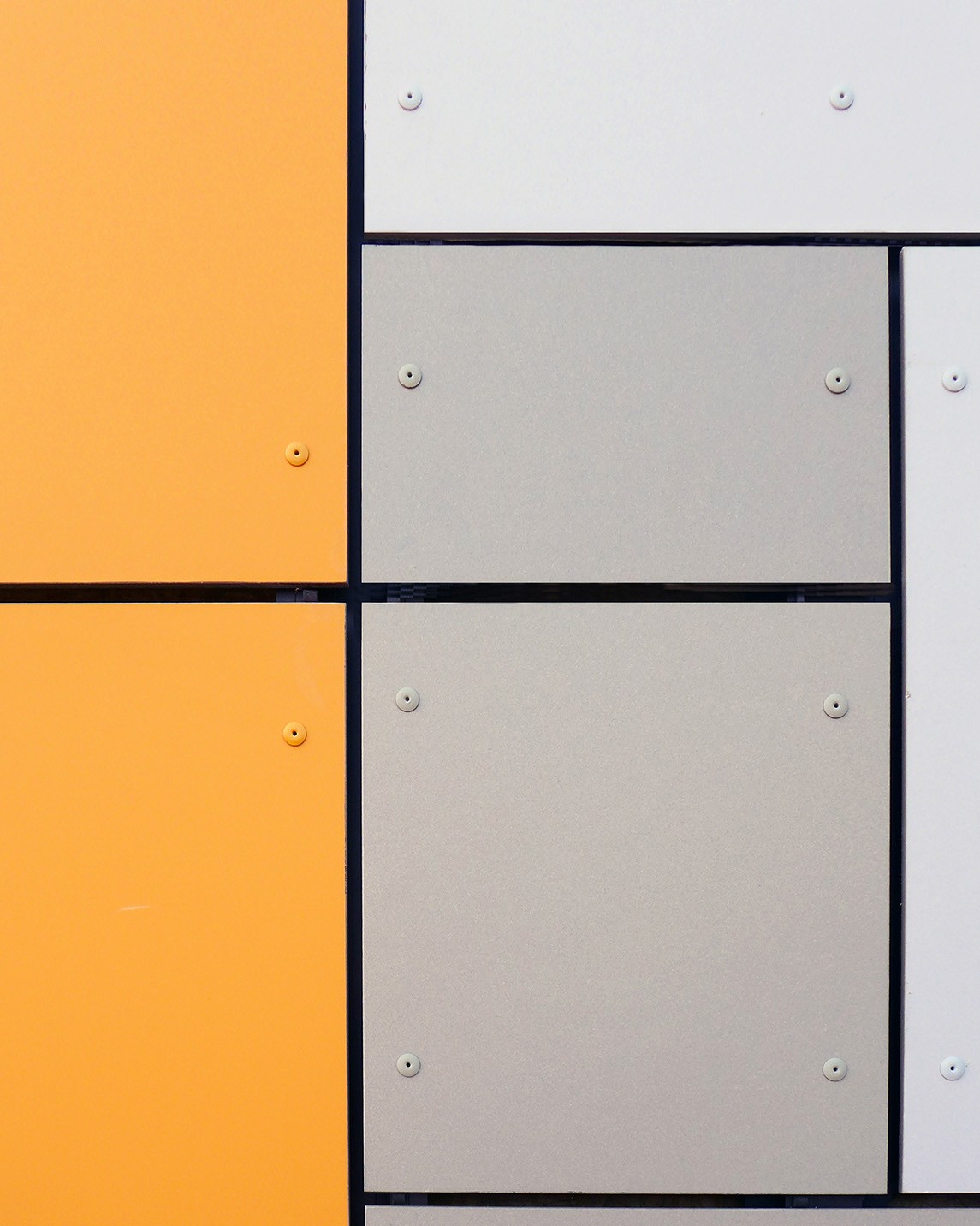 PD_08 Detail shot of colorful façade panels